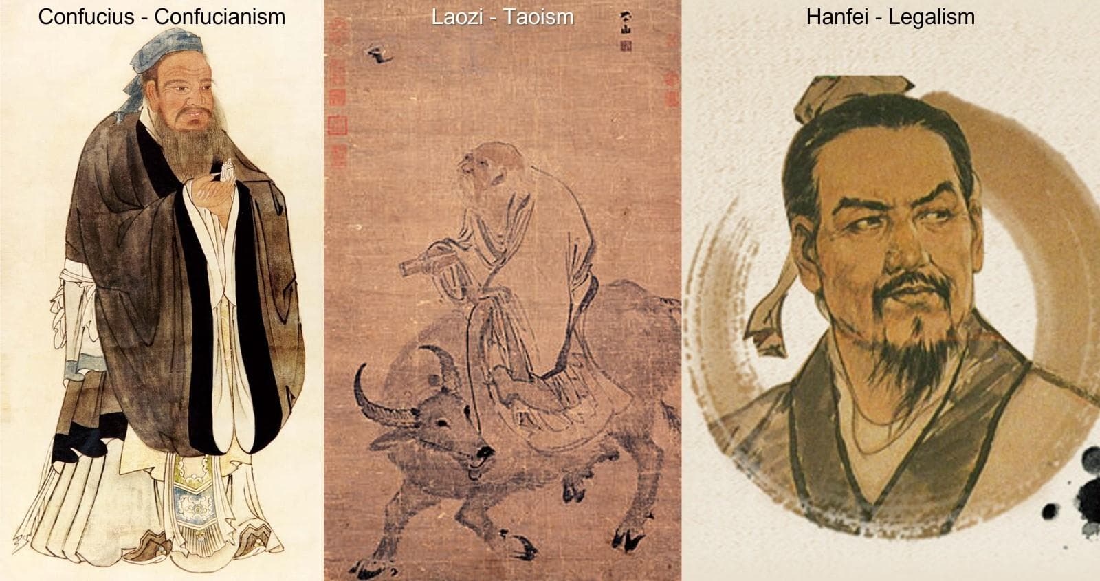 Famous philosophers from the Zhou Dynasty