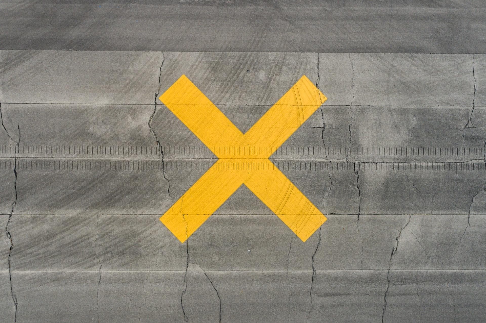 Yellow cross